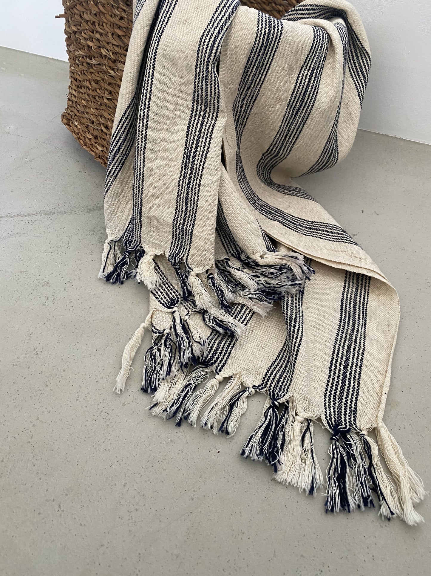 MYKONOS - navy striped